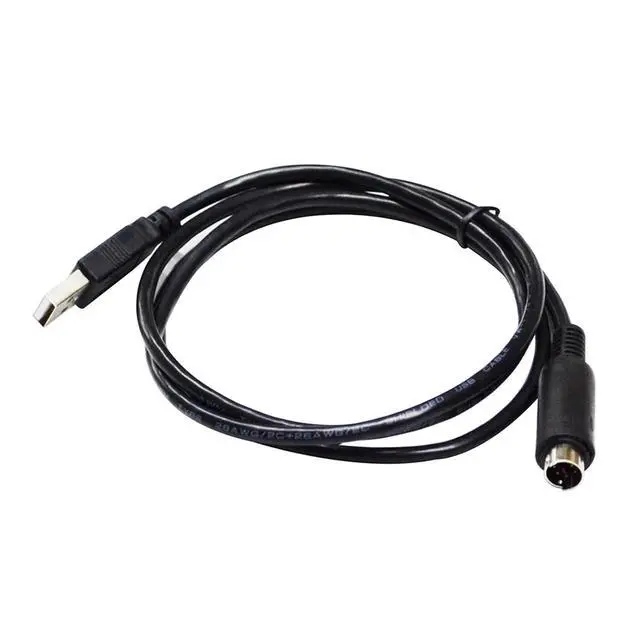 Alt view image 2 of 5 - USB A 2.0 to MINI DIN 7 PIN MD7 Male Adapter IK Multimedia IRIG Stream Keys 2 PRO Duo I/O MIDI Keyboard PC Data Extension Cable(1m)