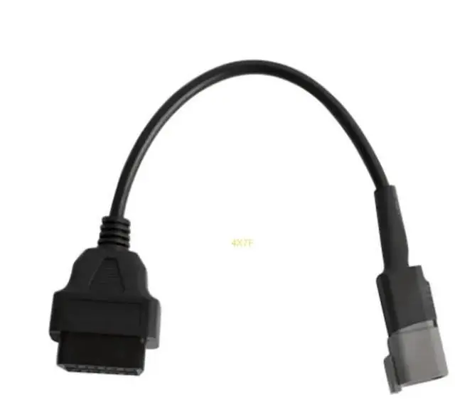 Main image of 6Pin ATV UTV Motorcycle Connection Line 6Pin Male to 16pin Female OBD2 Diagnostic Adapter Cable for Bombardier