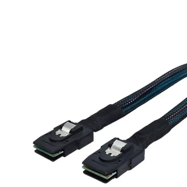Alt view image 3 of 5 - S1A1S Cable,S1A1S to S1A1T1A,S1A1S to S1A1T1A adap S1A1S SFF-8087 to Cable MI-N/I SFF8087 36P 7P 12Gbps 50/60/70/80/1cm Hard Drive Data(0.5M)