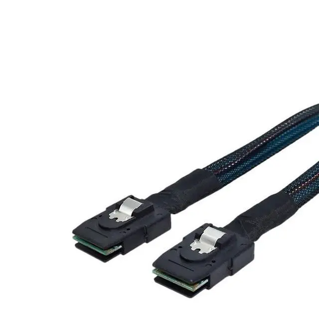 Alt view image 5 of 5 - S1A1S Cable,S1A1S to S1A1T1A,S1A1S to S1A1T1A adap S1A1S SFF-8087 to Cable MI-N/I SFF8087 36P 7P 12Gbps 50/60/70/80/1cm Hard Drive Data(0.5M)