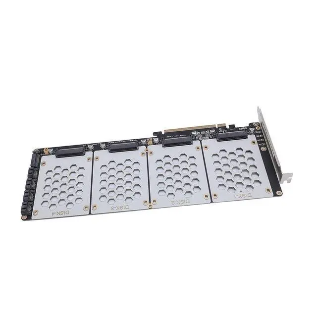 Alt view image 2 of 7 - Kikumi Noennu.2 Nvme to Pcie 4.0 Adapter X8 SFF8639 2.5 Inch Hard Board Computer Internal Components