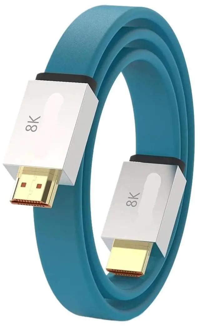 Main image of HDMI 2.1 Cable 48Gbps 8K@60Hz 4K@120Hz Ultra High Speed HDMI Cord, HDCP 2.2 & 2.3, HDR10, EARC Support for Dolby Vision & Atmos(5m)