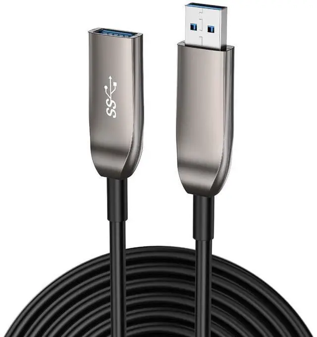 Main image of Fast USB3.0 Fiber Opt Data Cable Male to Female Extension Fast Speed 15/20/50m