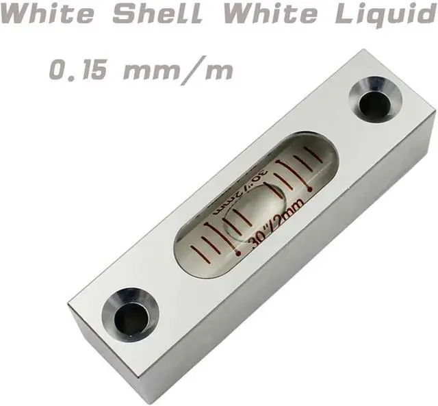 Alt view image 4 of 4 - High Accuracy 30"/2mm Square column Submit Metal Level protractor Tubularspirit level bubble Size 58 * 15 * 15mm
