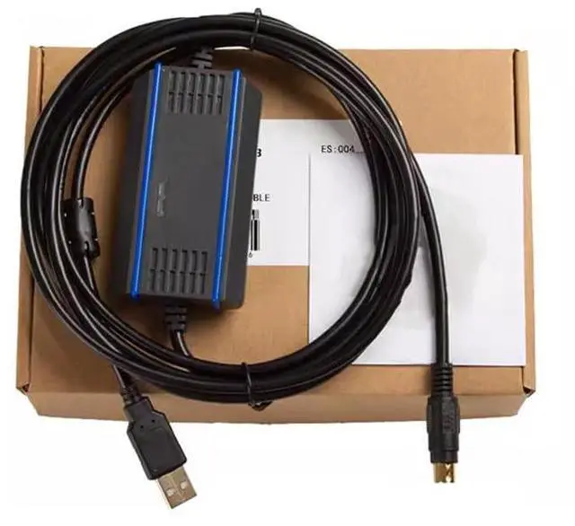 Main image of USB-H0U+ for PC USB Port Communication PLC Programming Cable Download Data Cable Stable Transmission Optical and Optical Isolation Version 3 Meters