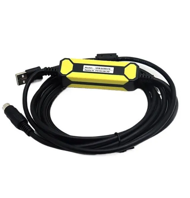 Main image of PLC Programming Cable Data Download Cable USB-SC09-FX for FX1N/FX2N/FX1S/FX3U Series