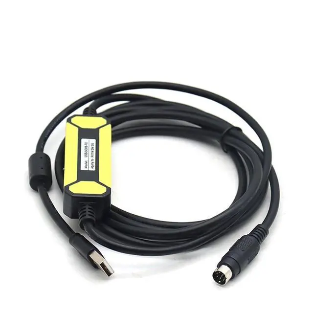 Alt view image 2 of 6 - PLC Programming Cable Data Download Cable USB-SC09-FX for FX1N/FX2N/FX1S/FX3U Series
