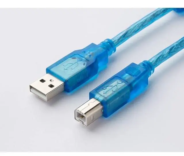 Alt view image 2 of 4 - DOP-CAUSBAB Compatible A Series, B Series DOP Touch Screen Connected to Computer Programming Cable Blue (5m)