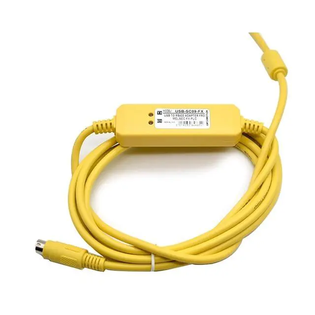 Alt view image 2 of 6 - PLC Programming Cable Data Download Cable USB-SC09-FX for FX1N/FX2N/FX1S/FX3U