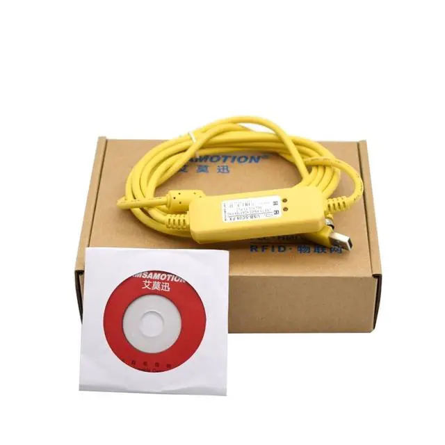 Alt view image 6 of 6 - PLC Programming Cable Data Download Cable USB-SC09-FX for FX1N/FX2N/FX1S/FX3U