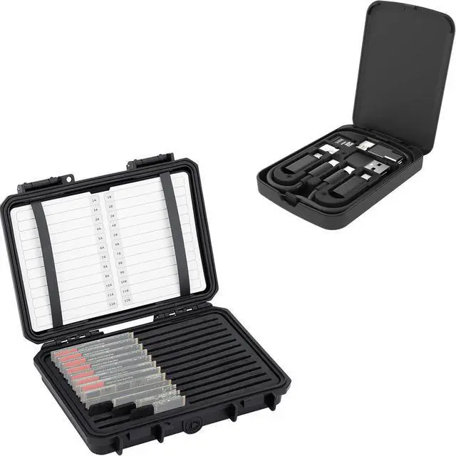 Main image of Kiorafoto Cable Card + SSD Card CaseCompact Cable Card with M.2 NVMe SSD Card Case