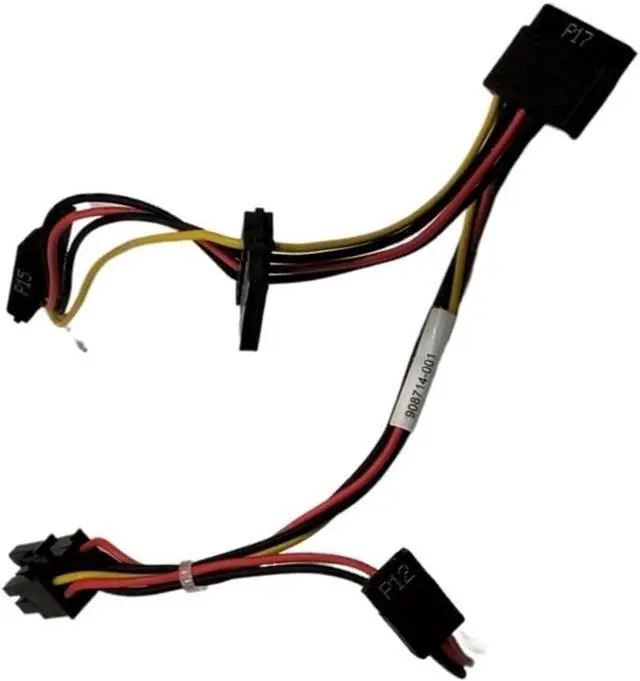 Main image of Power Cable 908714-001 Fit for HP EliteDesk 800 G3 G4 G5 SFF 6-Pin to for SATA + ODD Replacement Parts