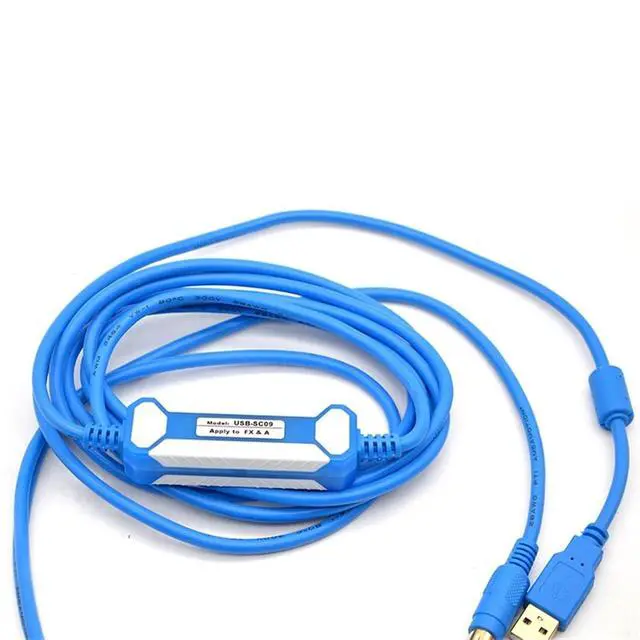Alt view image 3 of 6 - PLC Programming Cable Data Download Cable USB-SC09 26P 3Meter for FX/1N/2N/2S/3S A Series