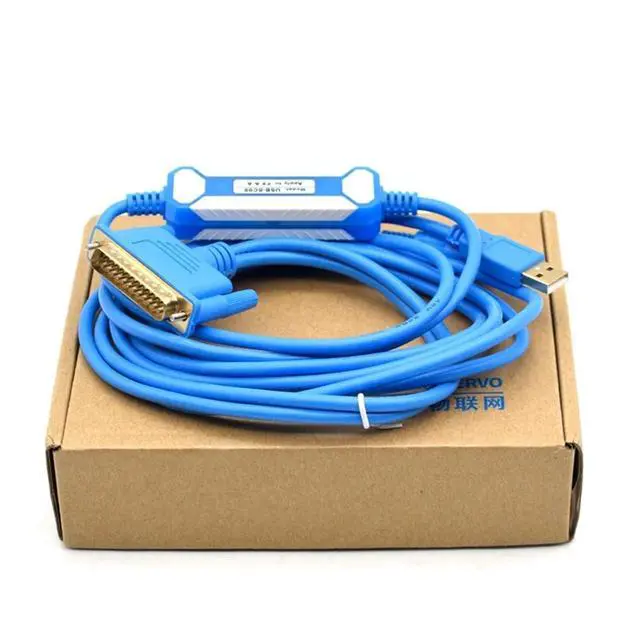 Alt view image 6 of 6 - PLC Programming Cable Data Download Cable USB-SC09 26P 3Meter for FX/1N/2N/2S/3S A Series