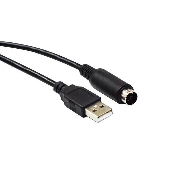 Alt view image 5 of 5 - USB A 2.0 to MINI DIN 7 PIN MD7 Male Adapter IK Multimedia IRIG Stream Keys 2 PRO Duo I/O MIDI Keyboard PC Data Extension Cable(1.8m)
