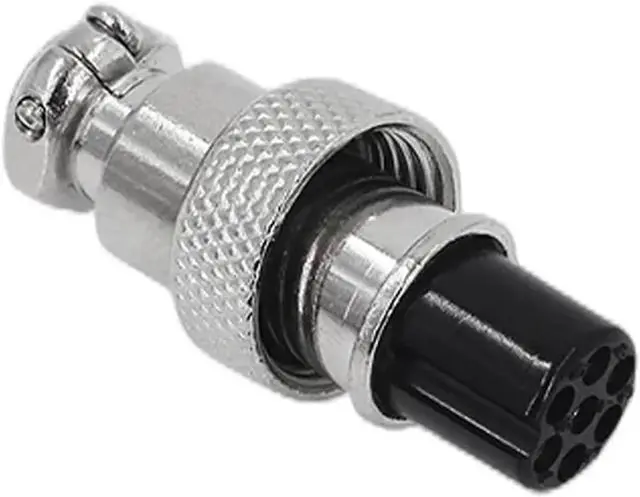 Alt view image 7 of 7 - 5/10/20 Packs GX12 GX16 GX20 Compatible Aviation Plug 2 3 4 5 6 7 8 9 10 12 14 15Pin M/F, Waterproof Circular Connector(GX12,20Sets (Male Female),4P)