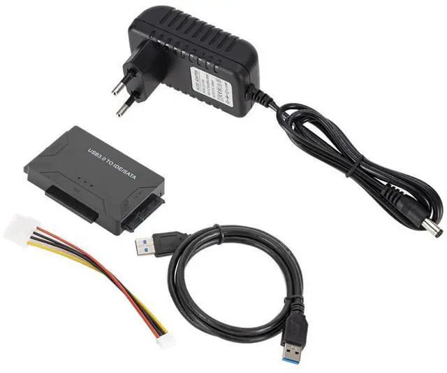 Alt view image 2 of 3 - Hard Drive Recovery Adapter Unit USB3.0 9277036 Compatible with SATA HDD SSD 2.5 3.5" IDE Hard Drives CD-ROM DVD-ROMs