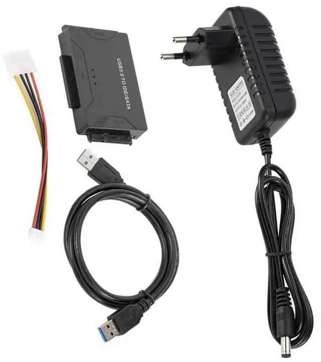 Alt view image 3 of 3 - Hard Drive Recovery Adapter Unit USB3.0 9277036 Compatible with SATA HDD SSD 2.5 3.5" IDE Hard Drives CD-ROM DVD-ROMs