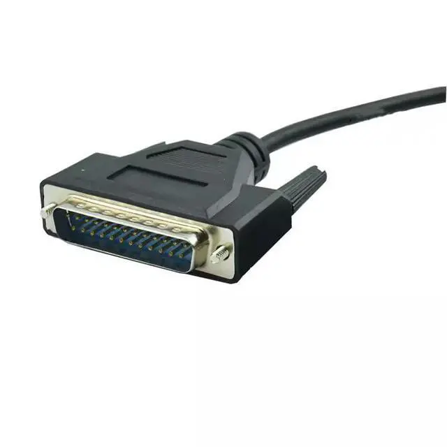 Alt view image 2 of 4 - USB-JW Applicable PLC Download Cable JW-10 JW-30 JW-70 JW-100 25-pin Communication Port Dual chip Design Industrial Grade 3 Meters