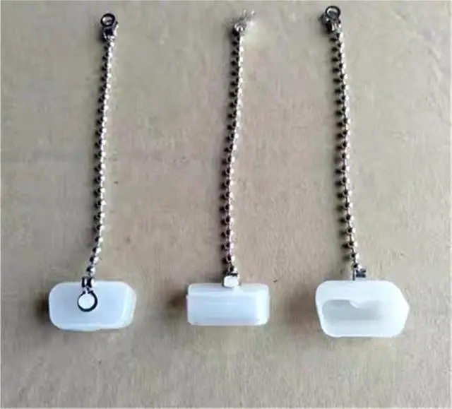 Alt view image 4 of 4 - VGA Male Protection Dust Cap with Chain,for Digital HD Cable Connector Cover