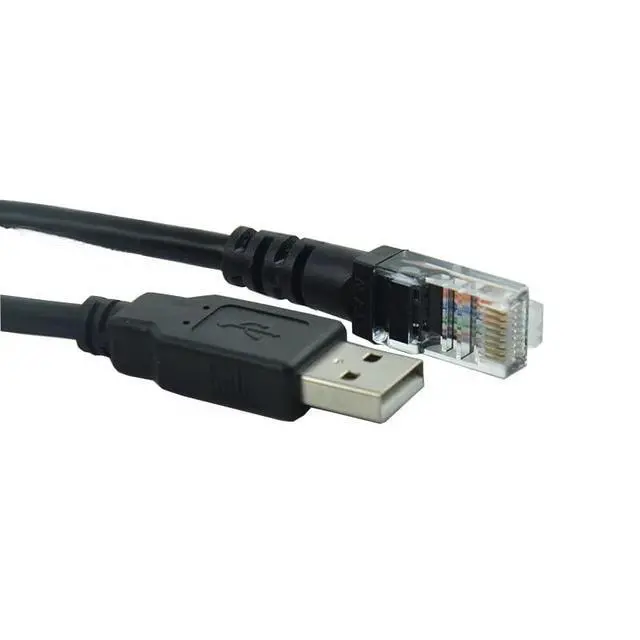 Alt view image 2 of 4 - DSV-CABV Programming Cable for Inverter MR-J4/CN3 Computer USB Port Dual Chip Design Industrial Grade 3 Meters