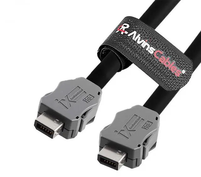 Main image of Alvin's Cables IX Industrial IX30G-A-10S-CV A-Key Cat6a Ethernet Cable for PLC Machine Vision Industrial Automation Sensor PoE, High-Flex Drag-Chain 1m|3.3ft