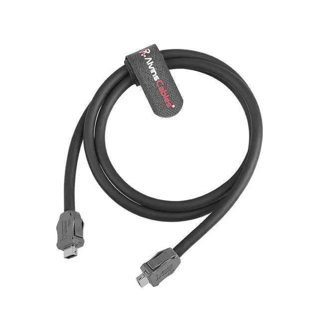 Alt view image 3 of 6 - Alvin's Cables IX Industrial IX30G-A-10S-CV A-Key Cat6a Ethernet Cable for PLC Machine Vision Industrial Automation Sensor PoE, High-Flex Drag-Chain 1m|3.3ft