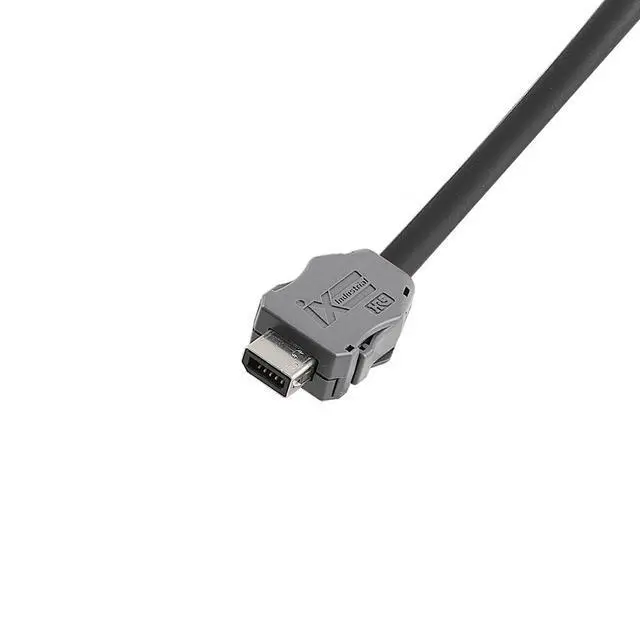 Alt view image 4 of 6 - Alvin's Cables IX Industrial IX30G-A-10S-CV A-Key Cat6a Ethernet Cable for PLC Machine Vision Industrial Automation Sensor PoE, High-Flex Drag-Chain 1m|3.3ft