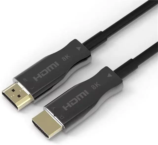 Alt view image 3 of 3 - 8K HDMI 2.1 Fiber Optic Cable HDR Cabo 8K@60Hz 4K@120Hz 48Gbps 10m 20m 30m 50m for Xbox PS5 Switch Display TV Box Hdmi(30m)