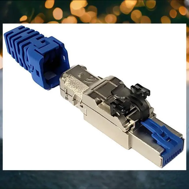 Main image of Field Termination Kit: 10 Shielded Cat6A Components by R.J. Enterprises