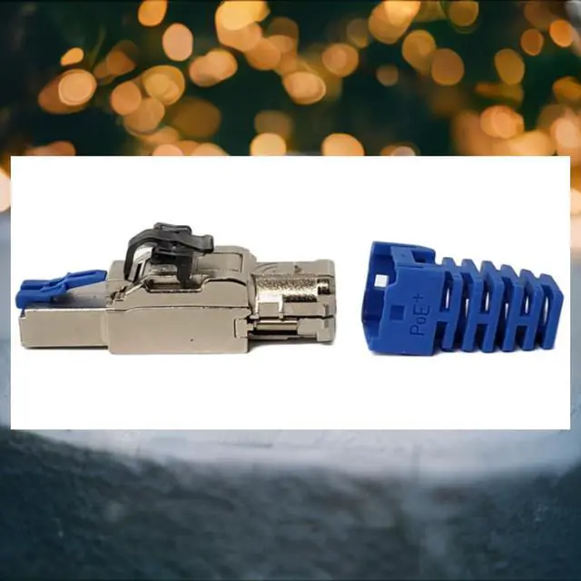 Alt view image 3 of 7 - Field Termination Kit: 10 Shielded Cat6A Components by R.J. Enterprises