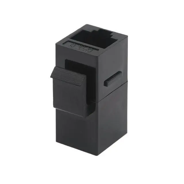 Alt view image 4 of 6 - 10pcs Ethernet Network LAN CAT6 RJ45 Female to Female Insert CAT.6 Coupler, UTP Keystone Inline Coupler