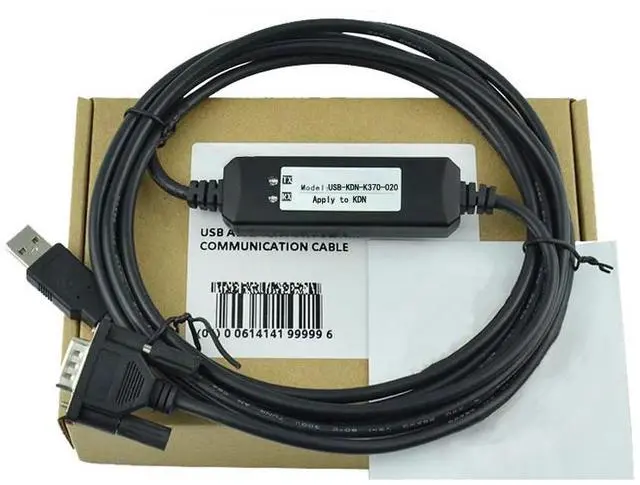 Main image of USB-KDN-K370-020 Applicable KDN-K3 PLC Programming Cable USB Download Cable PC Data Cable Dual Chip Design