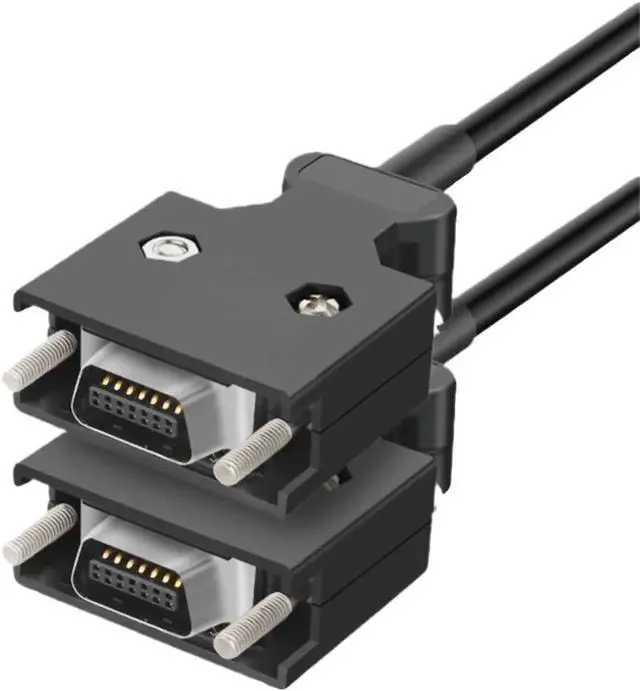 Alt view image 2 of 7 - SCSI Cable CN14P 20P 26P 36P 50P 68P 80P 100P Cable Male to Male Screw(2m-14P)