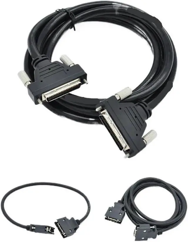Alt view image 4 of 7 - SCSI Cable CN14P 20P 26P 36P 50P 68P 80P 100P Cable Male to Male Screw(2m-14P)