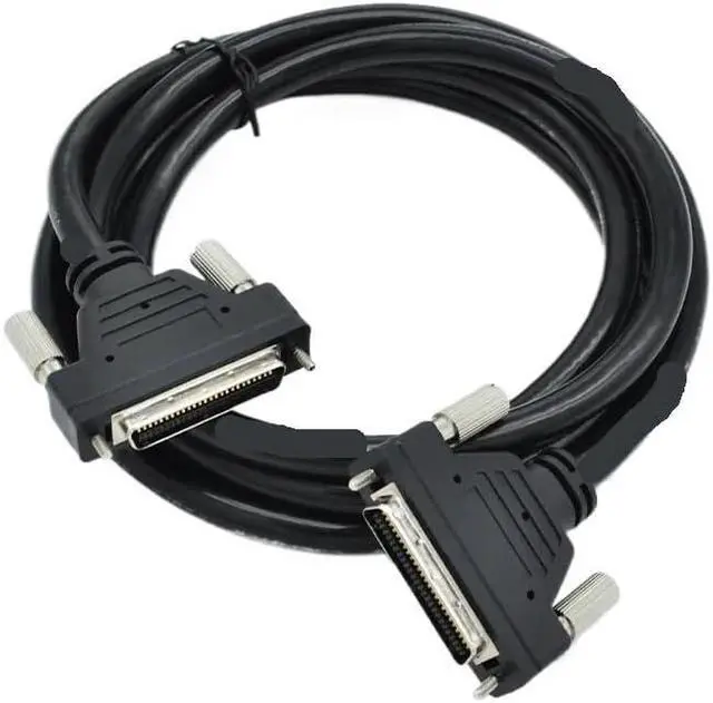 Alt view image 7 of 7 - SCSI Cable CN14P 20P 26P 36P 50P 68P 80P 100P Cable Male to Male Screw(2m-14P)