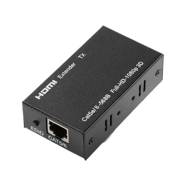 Alt view image 4 of 6 - HDMI Network Extender 60 Meters 1080P Single Network Cable Extension HDMI Signal Extender