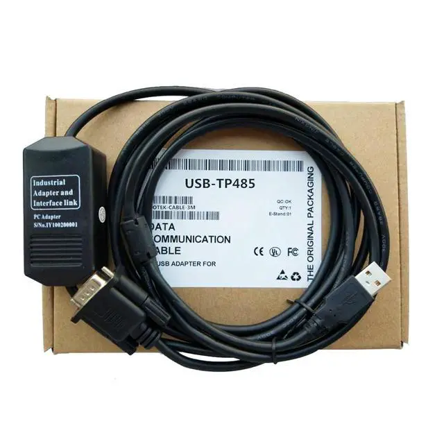 Alt view image 2 of 3 - USB-TP485 Programming Cable for HMI Smart 700 1000 TP177A TP177B MP277 Download DB9M OS RS485
