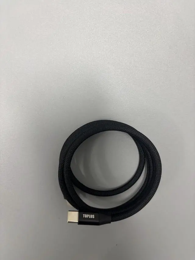 Alt view image 2 of 3 - TOPLUS USB C to USB C Cable, Type-C Fast Charging Cable for iPhone 17 Series and More (Black)