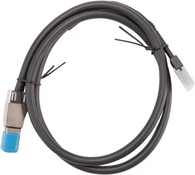 Alt view image 2 of 6 - MINI SAS HD to MINI SAS 36PIN Adapter Cable SFF-8644 to SFF-8087 Server Hard Disk Cable 12Gbps 3.33TF/1M Data Cable