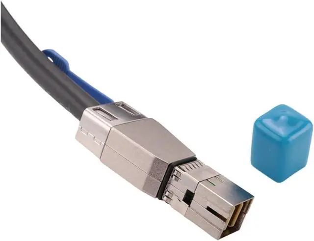 Alt view image 5 of 6 - MINI SAS HD to MINI SAS 36PIN Adapter Cable SFF-8644 to SFF-8087 Server Hard Disk Cable 12Gbps 3.33TF/1M Data Cable