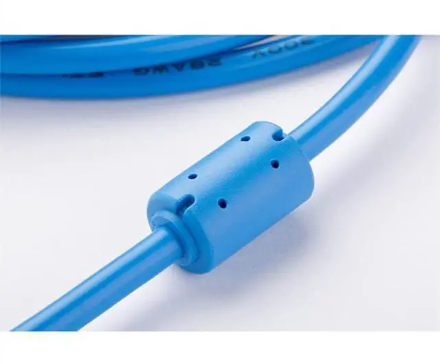 Alt view image 5 of 6 - 1747-UIC Compatible USB Interface A-B SLC Series PLC Programming Communication Cable USB-1747PIC RS232/DH-485 Interface (Blue)