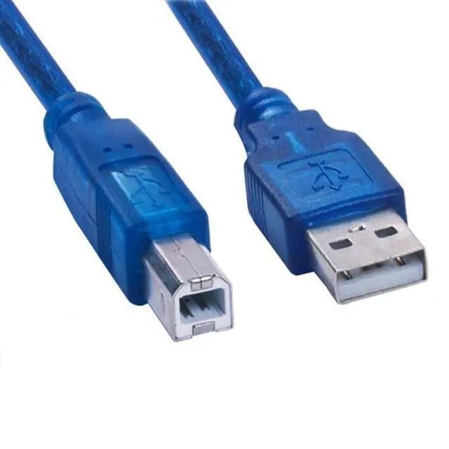 Alt view image 2 of 3 - USB-KV for KV5000, KV3000, kV1000 Series PLC Cable Cable Download Cable Transparent Blue (5m)