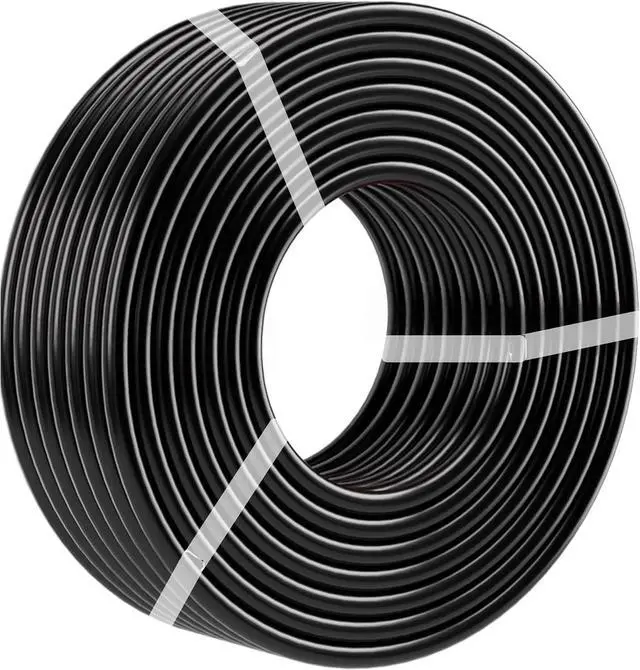 Main image of Upgraded 32.8Ft/98.4Ft Fitness Pulley Cable, 30% Thickened & Smoother PU Coating, Universal Steel Cable Replacement for LAT Pulley Machine, Home Gym Accessories (1/4"/ 6mm Thick)