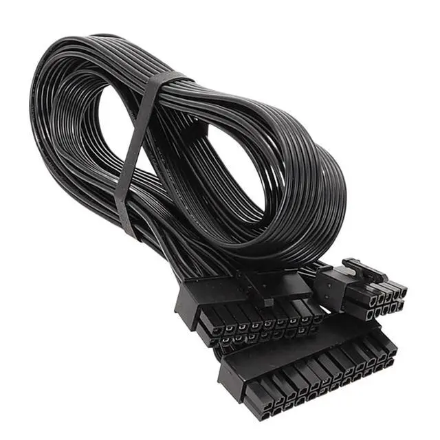Alt view image 6 of 6 - HOT 18+10-Pin to 24-Pin ATX Power Supply Cable, Modular PSU Power Cable for Series RM1000X/RM850X/RM750X/RM650X