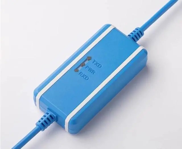 Alt view image 2 of 6 - 1 pc New Applicable USB-KV PLC Programming Cable KV Full Series Data Cable Download Cable Blue Isolated