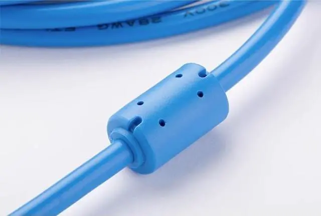 Alt view image 5 of 6 - 1 pc New for USB-H2U/1U PLC Programming Cable H0U H1U H2U Series Data Download Cable Blue Isolated