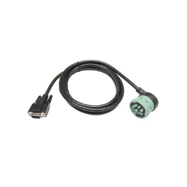 Alt view image 3 of 3 - DB15 Male to 9 Pin Male Right Angled J1939 Type 2 Connector 1Meter