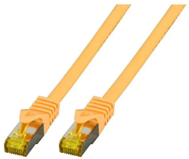 Main image of EFB-Elektronik MK7001.1,5Y RJ45 network cable, patch cord CAT 6a (Rohkabel CAT 7) S/FTP 1.50m yellowF