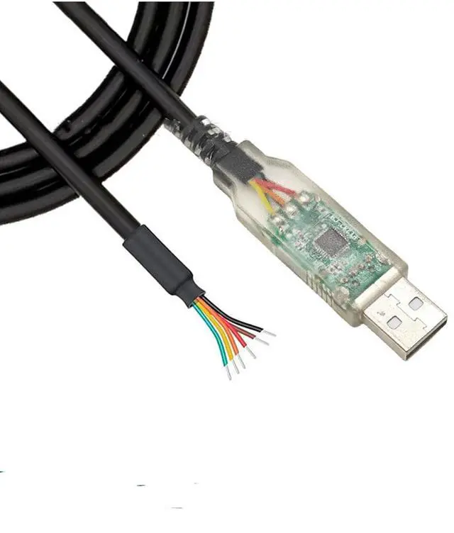 Main image of USB RS232 Serial UART Converter Cable, USB RS232 with Chipset Serial Cable for USB-RS232-We-5000-Bt_3.3,5Meter